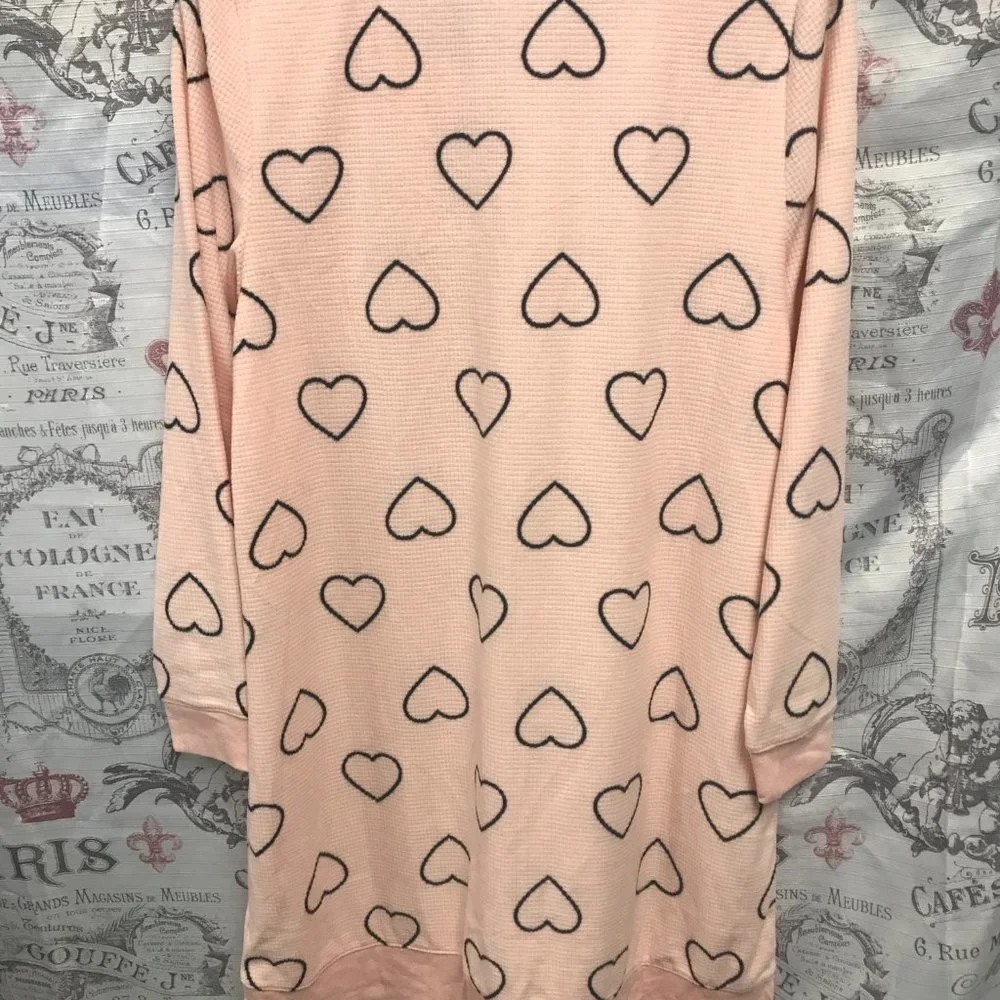 Betsey Johnson Sleep shirt long sleeve NWT - Picture 6 of 7